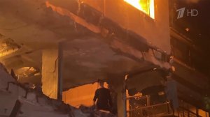 В результате удара Израиля по городу Газа несколько человек погибли, десятки ранены.