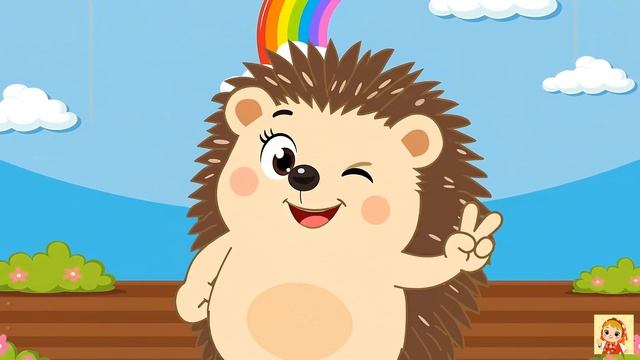 🍿 Арам зам зам | Девочка и ёжик 🧒🦔Песни Для Детей  | Развивающие Мультики