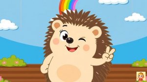 🍿 Арам зам зам | Девочка и ёжик 🧒🦔Песни Для Детей  | Развивающие Мультики