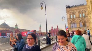 Кремля дождь и топовый маршрут столицы 😍 Атмосферно
