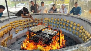 Большой танды где готовят очень вкусную тандури-сомасу