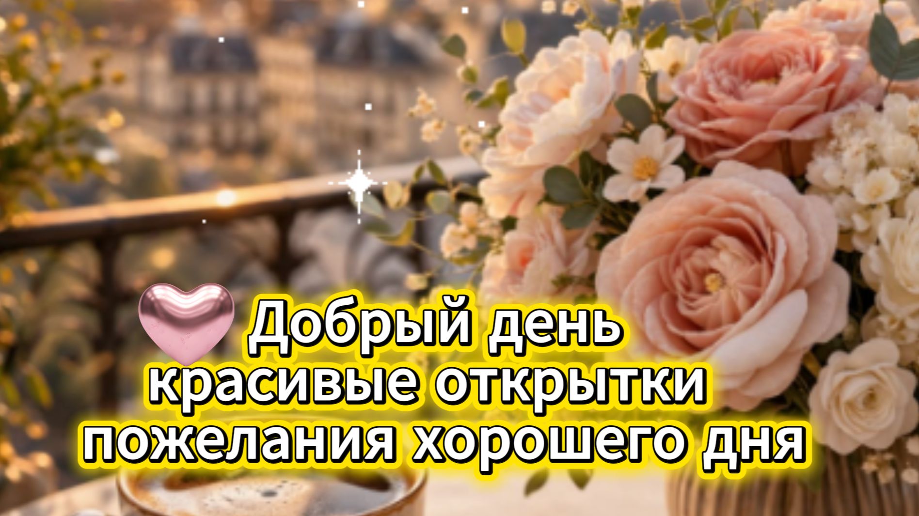 Добрый день: красивые открытки и пожелания хорошего дня | Домохозяйка