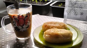 Мой вкусный завтрак.
