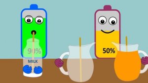 Milk Vs Juice Drinks   Asmr Mukbang Animation   Asmr Drinking Sound   NCR Animation