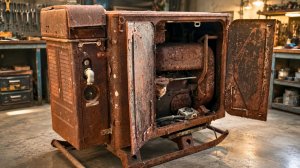 Восстановление генератора с двигателем УД2 М1 СССР