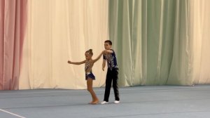 СмП 2 спортивный, Кухарская София - Фомин Арсений, Темповое упражнение