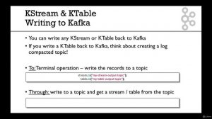 10. Writing to Kafka