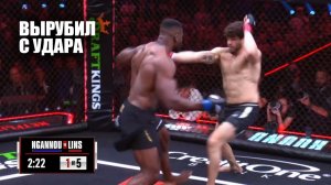 НОКАУТ С 1 УДАРА! Полный Бой Фрэнсис Нганну vs Филипе Линс MVP /  Francis Ngannou - Philipe  Lins KO