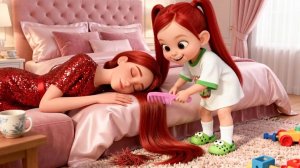 👿⚡ Непослушная Мира укладывает волосы своей мамы, чтобы купить Куроми   KPOP Охотники на демонов