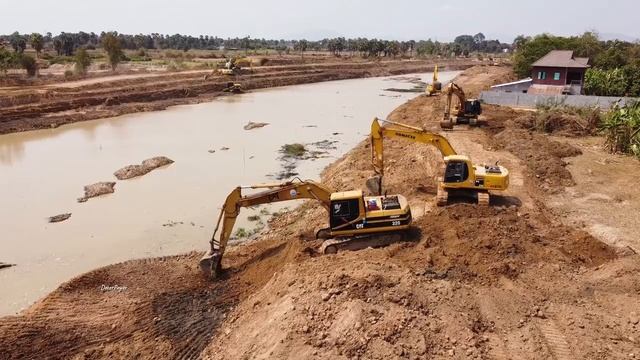 P0 UNSTOPPABLE：Inside The Massive Canal Construction Site： Save The City & Urban From Flooding