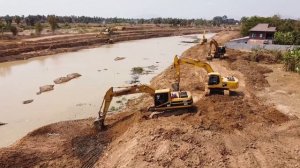 P0 UNSTOPPABLE：Inside the Massive Canal Construction Site： Save the City & Urban from Flooding