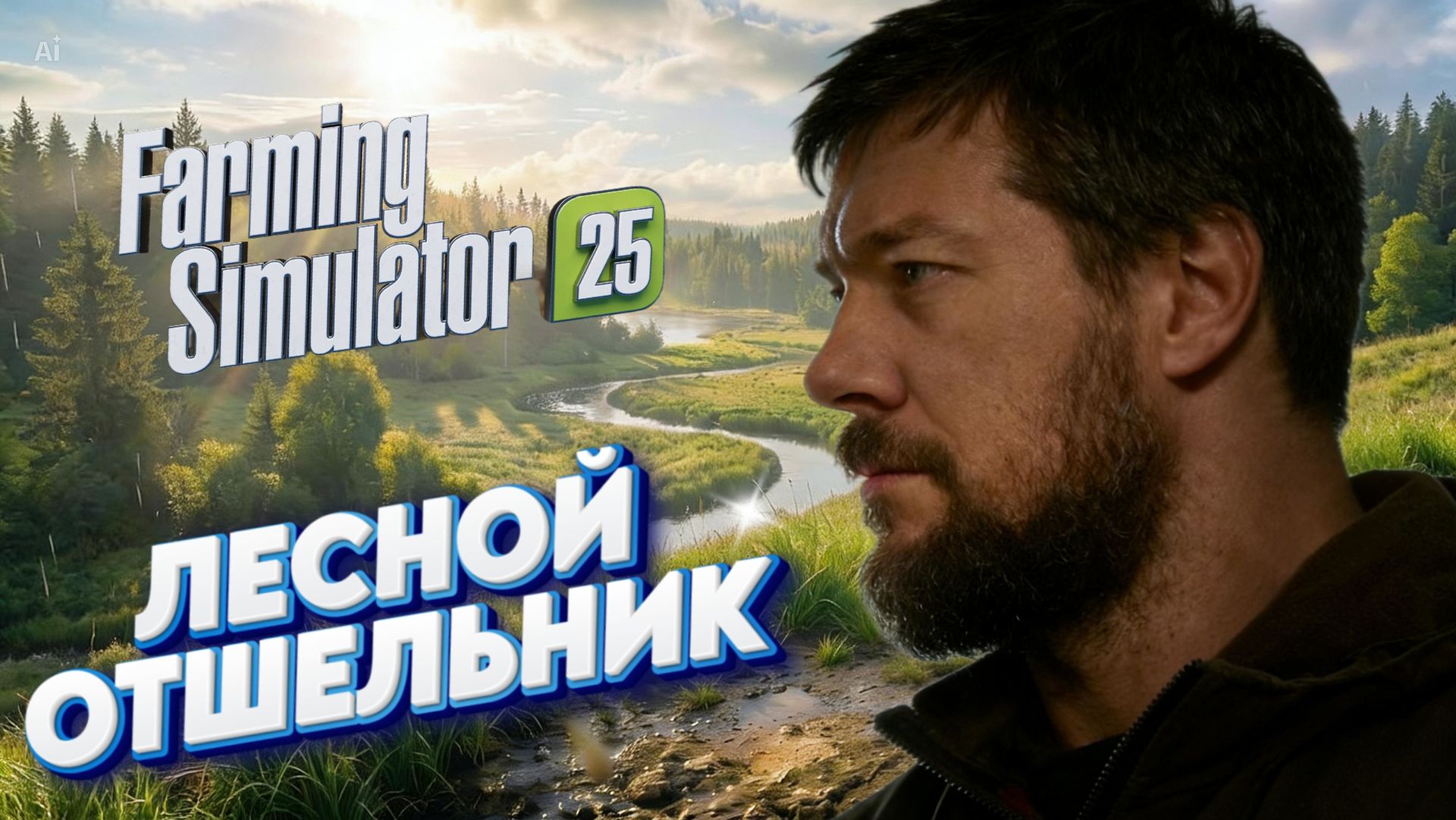 ЛЕСНОЙ ОТШЕЛЬНИК 🌿 Farming Simulator 25  |  Серия-1