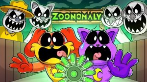 ЗООНОМАЛИ - НЕЗВАНЫЕ ГОСТИ!   Zoonomaly & Poppy Playtime 3 - Анимации на русском