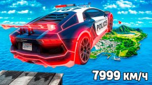 Как далеко чит тачка улетит с огромного трамплина в ГТА 5? GTA 5 Online
