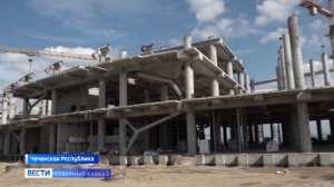 Глава Чеченской Республики проинспектировал строительные площадки Грозного