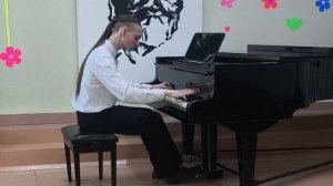 Этюд Черни op. 740 №4 исполняет Сердюк Илья 16 лет