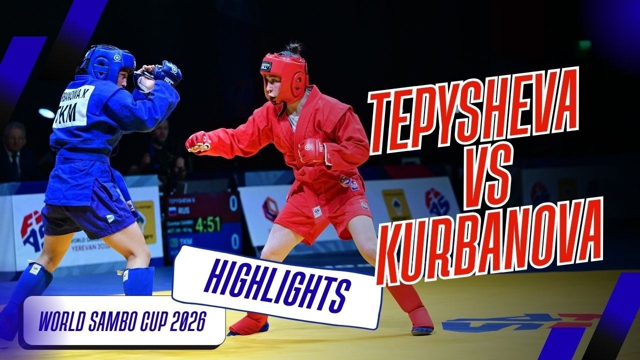 HIGHLIGHTS OF THE MATCH: TEPYSHEVA (RUS) VS KURBANOVA (TKM)