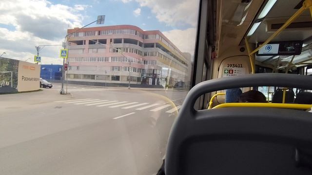 поездка на автобусе ЛиАЗ 5292 борт 193411 по маршруту 354