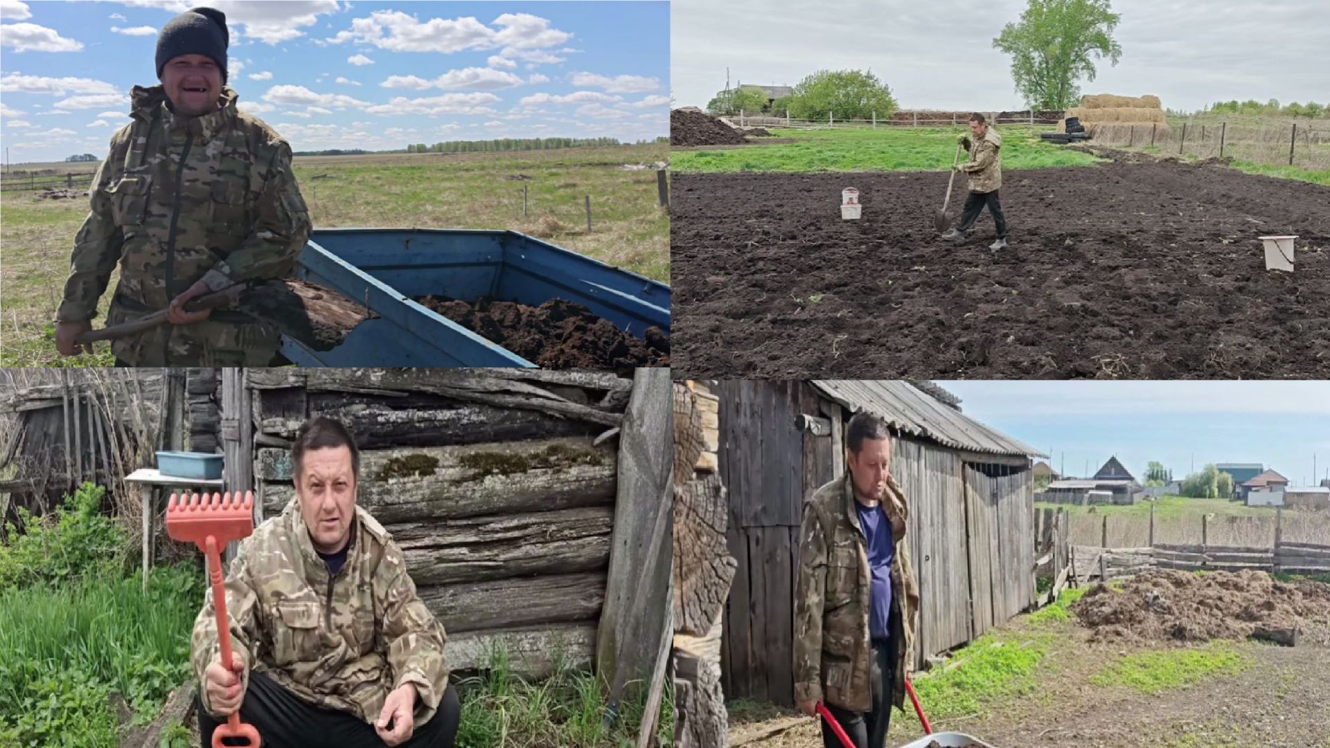 ВЛОГ.ДЕРЕВНЯ.НАШ НОВЫЙ ДЕНЬ .САДИМ КАРТОШКУ.жизнь в деревне