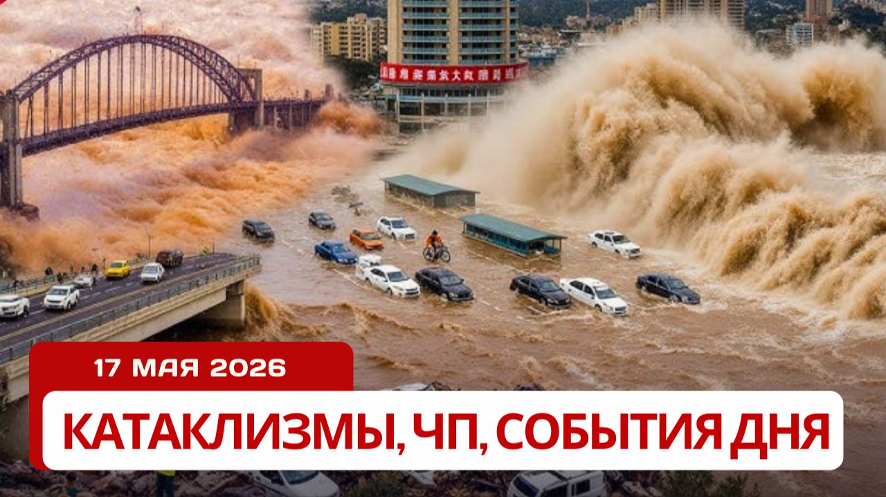 Новости Сегодня 17.05.2026 - Катаклизмы, ЧП, События дня | Россия США Китай Европа Индия смотреть онлайн