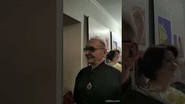 Борис Николаевич Кудрявцев и Ирина Дрокова за кулисами беседуют о Евгении Кунгурове