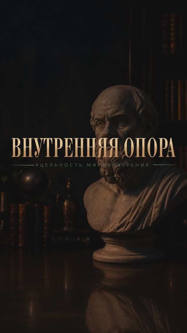 Внутренняя опора #цельность мировоззрения