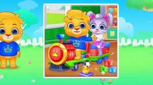 Детский развивающий мультфильм, пазлы, головоломка.
