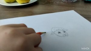 как нарисовать барашка