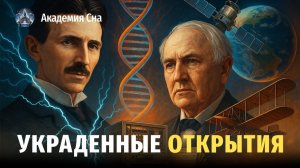 ⚡ Украденные открытия# Тесла, ДНК, радио. Кто у кого украл и как# 🌙 Лекция для сна