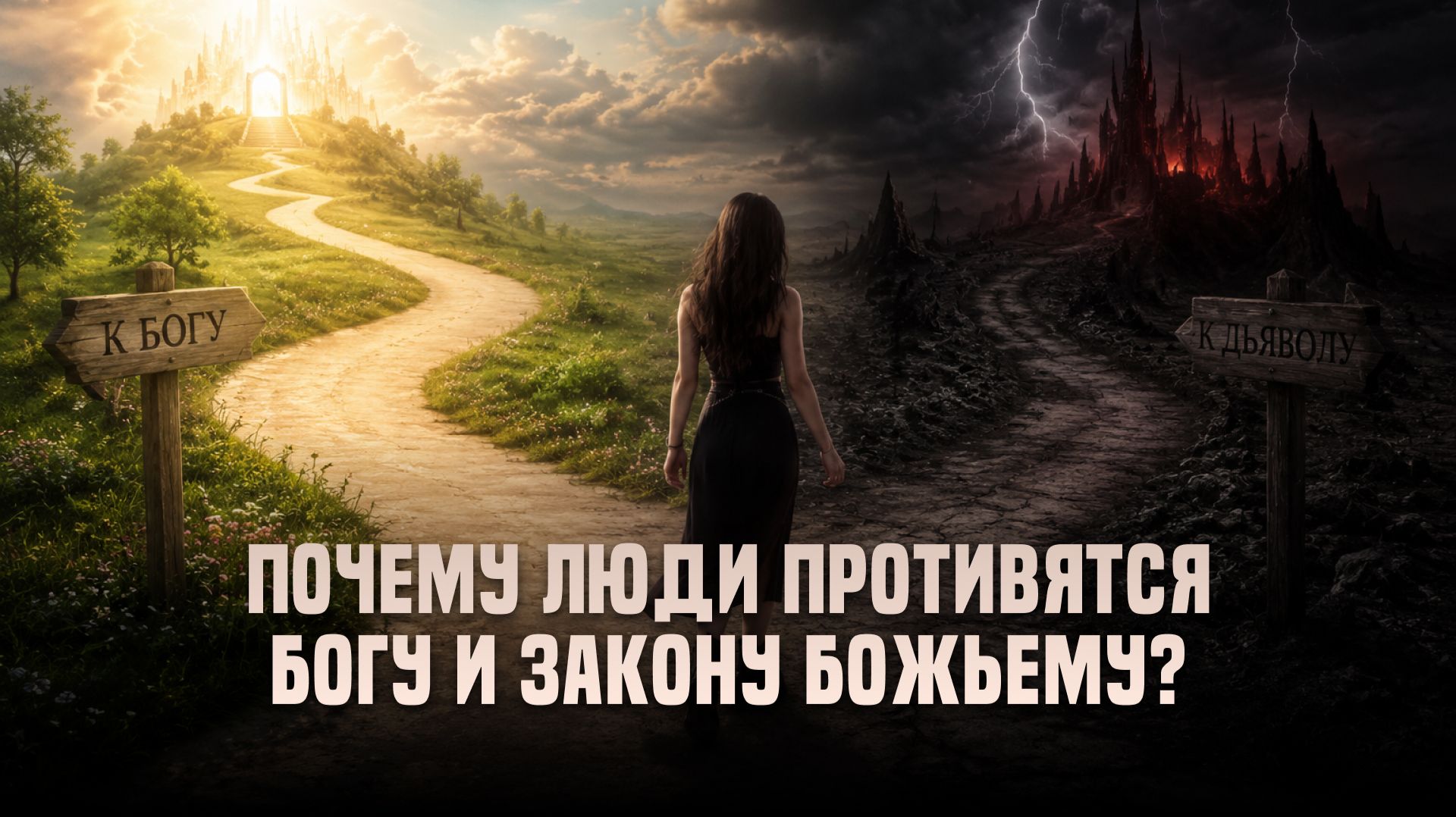 Почему люди противятся Богу и закону Божьему?
