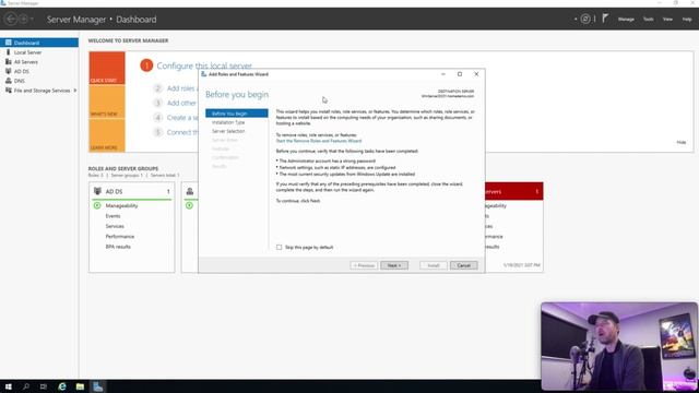 2. Installing DHCP Role смотреть онлайн