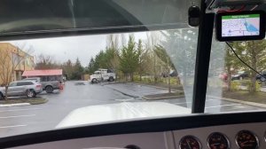 разгрузка в штате Вашингтон Peterbilt 389