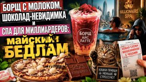 Борщ-айс-латте, чек-развод и спа-миллиардер: майский кошмар