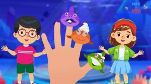 Акуленок (Моя Семья) - Развивающие и обучающие мультики - Baby shark # Max and Mia
