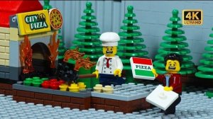 ПОЖАР в пиццерии LEGO! 🚨 Шеф-повар-новичок терпит серьезную неудачу!