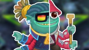 Форма Волны, но Т-Пирайнья не может Определиться с Обликом (My Singing Monsters, Мои Поющие Монстры)