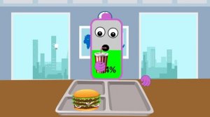 Lunch Mukbang Animation   Asmr Eating Sounds   Animation Mukbang   NCR Animation