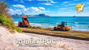🔥 НОВЫЙ ПЕСОК на Берегу Альбатроса 🔥 Исторический день для пляжа София  Приазовец в Анапе