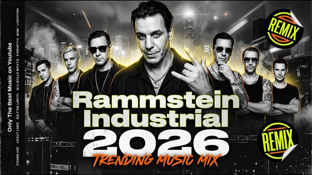 [MIX] Rammstein Inspired Brutal Industrial Metal Riot _ AI MIX