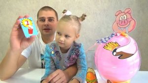 Игра для детей Поросенок ОБЖОРА !!! Развлечение для детей Entertainment for children