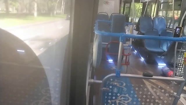 Поездка На Электробусе №297 (Болотная Площадь–Метро Парк Победы) Москва 16.05.2025