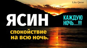 Сура Ясин / Коран / Слушать каждый день