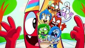 ГОЛОВОЛОМКА - ИЗБЫТОК ЧУВСТВ!   Inside Out 2 - Анимации на русском