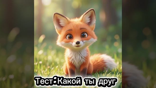 Тест :Какой ты друг смотреть онлайн