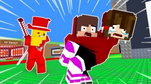Испытание «Укради ДЕВЧОНКУ» — анимация в Minecraft