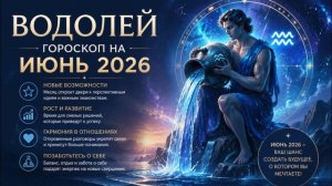 Водолей. Полный прогноз на июнь 2026