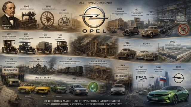 История компании Opel