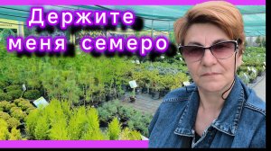 Новые покупки в питомнике. Держалась, как могла.🥀🌼🌿🙅♀️