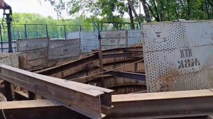 На Липецкой Бирюлёвской линии собрали большой кран