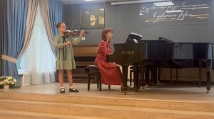«Аллегро» Ж. Фиокко; исп. Анатолия Драир, 10 лет